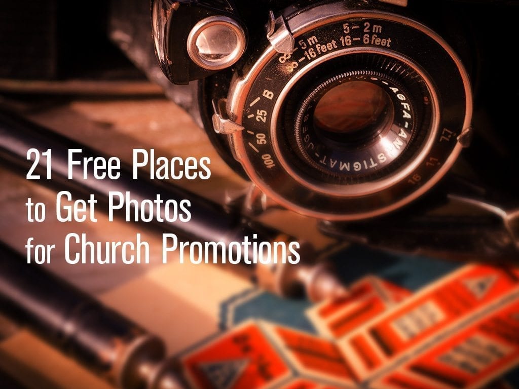list of places to find free church photos