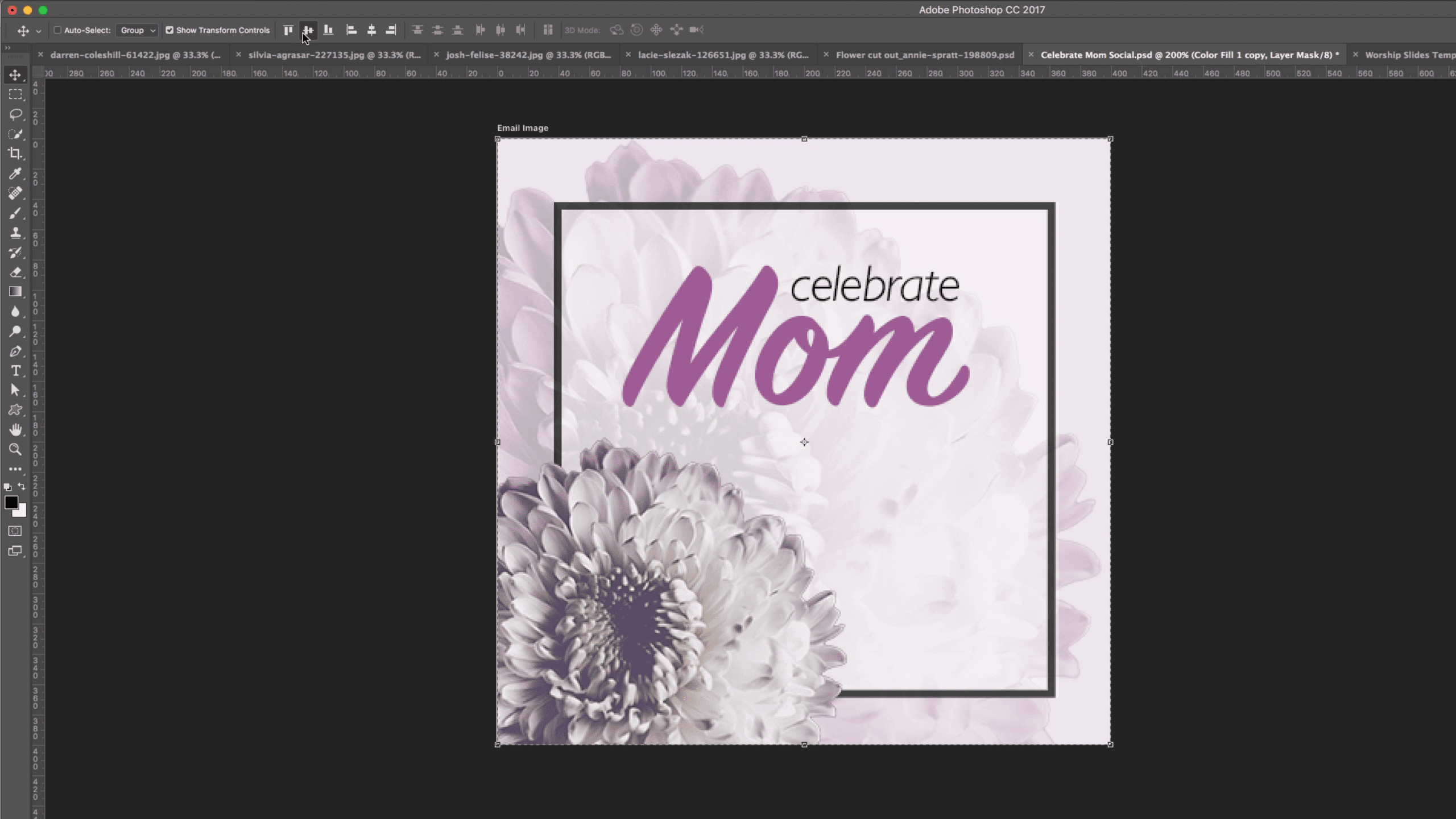 Celebrate Mom | Free Mothers Day Graphic - Email, Social Media, Worship Slides